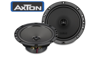 Lautsprecher Boxen Axton ATX165 | 16,5cm 2-Wege 160mm Koax Auto Einbauzubehör - Einbauset passend für VW Caddy 9KV Front - justSOUND