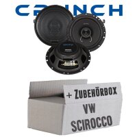 Crunch DSX62- 16,5cm Koaxsystem für VW Scirocco - justSOUND