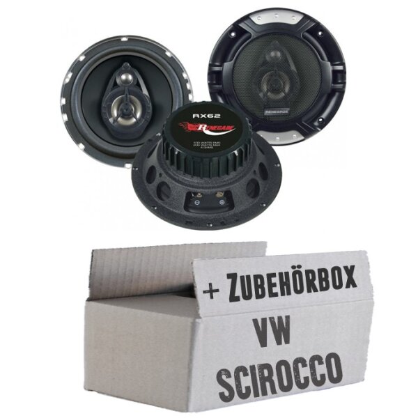 VW Scirocco - Renegade RX 6.2 - 16,5cm Koax-System