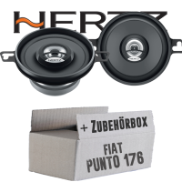 Hertz Lautsprecher Boxen - Einbausatz für Fiat Punto 1 176 Front - justSOUND