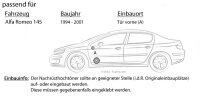 Hertz Dieci DSK 130 - 13cm Lautsprecher System - Einbauset passend für Alfa Romeo 145 - justSOUND