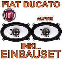 Fiat Ducato 1 & 2 - Lautsprecher - Alpine SXE-4625S - 4x6 Koax-System