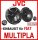 Fiat Multipla - 16,5cm 2-Wege Lautsprecher vorne - JVC CS-JS600 - Einbauset