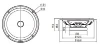 Lautsprecher Boxen Focal ISU165 | 16,5cm 2-Wege System Auto Einbauzubehör - Einbauset passend für Audi TT 8N Front - justSOUND