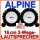 Alpine SXE-1750S - 16,5cm Lautsprecher System - Einbauset passend für Ford S- JUST SOUND best choice for caraudio