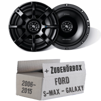 Blaupunkt GTx662 - 16,5cm Koax 2-Wege Lautsprecher - Einbauset passend für Ford S- JUST SOUND best choice for caraudio