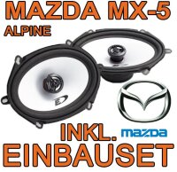 Alpine SXE-5725S - 5x7 Koax-System für Mazda MX5 NB...