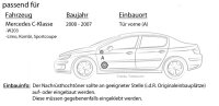 Hertz Dieci DSK 170.3 - 16,5cm 2-Wege System - Einbauset passend für Mercedes C-Klasse JUST SOUND best choice for caraudio