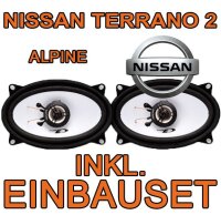 Nissan Terrano 2 - Lautsprecher hinten - Alpine SXE-4625S...