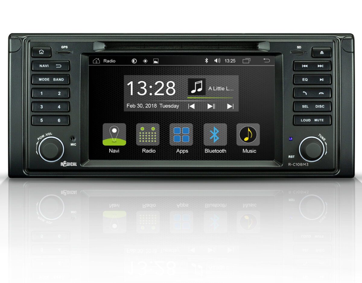Pioneer Autoradio Bluetooth DAB+ für BMW 3er automatische Klima