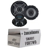 Smart ForTwo 451 Front - Hifonics Zeus ZSi62 - 16,5cm...