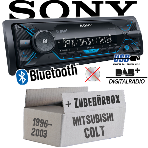 Autoradio Radio Sony DSX-A510BD - DAB+, Bluetooth