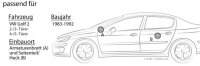 Lautsprecher - Alpine Komplettset für vorne & hinten für VW Golf 2 - justSOUND