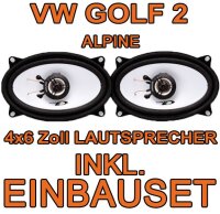 Lautsprecher hinten - Alpine SXE-4625S - 4x6 Koax-System...