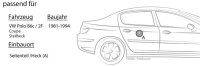 Lautsprecher hinten - Alpine SXE-4625S - 4x6 Koax-System für VW Polo 86c & 2F - justSOUND