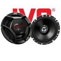 JVC CS-DR1720 - 16,5cm 2-Wege Koax-Lautsprecher - Einbauset passend für Audi A3 8L Heck - justSOUND