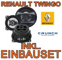 Lautsprecher - Crunch GTi42 - 10cm Triaxe für Renault Twingo 1 Facelift - justSOUND