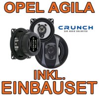 Crunch GTi42 - 10cm Triaxe für Opel Agila - justSOUND