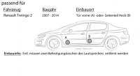 Audison APX 5 - 13cm 2-Wege Koax Lautsprecher - Einbauset passend für Renault Twingo 2 Front Heck - justSOUND