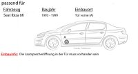 Audison APX 6.5 - 16,5cm 2-Wege Koax Lautsprecher - Einbauset passend für Seat Ibiza 6K Front - justSOUND