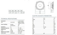 Audison APX 5 - 13cm 2-Wege Koax Lautsprecher - Einbauset passend für Skoda Octavia 1 1U Heck - justSOUND