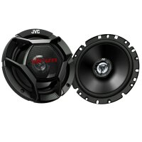 JVC CS-DR1720 - 16,5cm 2-Wege Koax-Lautsprecher - Einbauset passend für Ford Fusion Front Heck - justSOUND