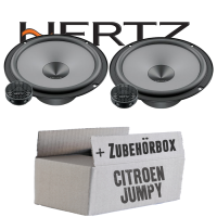 Hertz K 165 - KIT - 16,5cm Lautsprecher Komposystem - Einbauset passend für Citroen Jumpy - justSOUND
