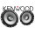 Lautsprecher Boxen Kenwood KFC-S1756 - 16,5cm Koax Auto Einbauzubehör - Einbauset passend für VW Polo 6R Front Heck - justSOUND