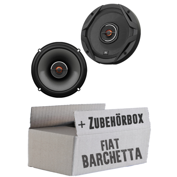 Fiat Barchetta - JBL GX602 | 2-Wege | 16,5cm Koax Lautsprecher - Einbauset