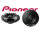 Lautsprecher Boxen Pioneer TS-G1730F - 16,5cm 3-Wege Koax Paar PKW 300WATT Koaxiallautsprecher Auto Einbausatz - Einbauset passend für Seat Arosa - justSOUND