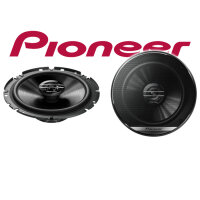 Lautsprecher Boxen Pioneer TS-G1720F - 16,5cm 2-Wege Koax Koaxiallautsprecher Auto Einbausatz - Einbauset passend für Alfa Romeo 147 - justSOUND