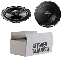 Citroen Berlingo 1 - Lautsprecher Boxen Pioneer TS-G1720F - 16,5cm 2-Wege Koax Koaxiallautsprecher Auto Einbausatz - Einbauset