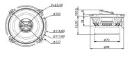 Focal  AC A100 | 10cm 2-Wege Koax Lautsprecher