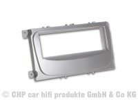 Radioblende Ford Mondeo, S-MAX, C-MAX, Galaxy - Farbe silber