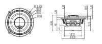 Focal ICU100 | 10cm 2-Wege Koax Lautsprecher