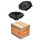 Audison APX 570 - 5x7 - 2-Wege Koax Lautsprecher - Einbauset passend für Ford Probe Heck oval - justSOUND
