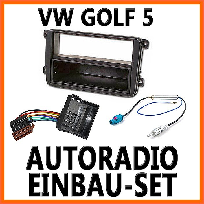 VW Golf 5 , Jetta, Plus - Unviersal DIN Autoradio Einbauset, 24,90 €