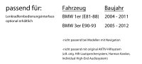 Autoradio Radio Sony DSX-A310DAB - DAB+ | MP3/USB - Einbauzubehör - Einbauset passend für BMW 3er E9x - justSOUND