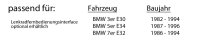 Autoradio Radio Sony DSX-A310DAB - DAB+ | MP3/USB - Einbauzubehör - Einbauset passend für BMW 5er E34 - justSOUND