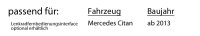 Autoradio Radio mit MEX-N7300BD | Bluetooth | DAB+ | CD/MP3/USB MultiColor iPhone - Android Auto - Einbauzubehör - Einbauset passend für Mercedes Citan W415