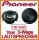 Pioneer TS-G1031i - 10cm DualCone Koax Lautsprecher - Einbauset passend für BMW 5er E39 Touring Dachhimmel - justSOUND