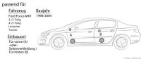 Crunch GTi6.2C Blackmaxx 16,5cm 2-Wege-System für Ford Focus MK1 - justSOUND