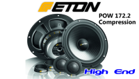 Eton POW 172.2 Compression - 16,5cm 2-Wege Lautsprecher System - Einbauset passend für Ford S- JUST SOUND best choice for caraudio