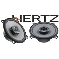 Hertz X 130 - SET - 13cm Koax Lautsprecher - Einbauset passend für Audi A3 8L - justSOUND