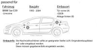 Hertz X 130 - SET - 13cm Koax Lautsprecher - Einbauset passend für BMW 5er E39 Limo - justSOUND