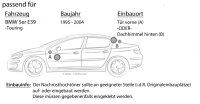 Hertz K 130 - KIT - 13cm Lautsprecher Komposystem - Einbauset passend für BMW 5er E39 Touring - justSOUND