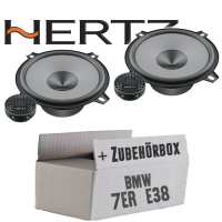 Hertz K 130 - KIT - 13cm Lautsprecher Komposystem - Einbauset passend für BMW 7er E38 - justSOUND