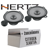 Hertz K 130 - KIT - 13cm Lautsprecher Komposystem - Einbauset passend für Citroën Xantia, Tür hinten - justSOUND