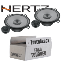 Hertz K 130 - KIT - 13cm Lautsprecher Komposystem - Einbauset passend für Ford Transit Tourneo Connect Front - justSOUND