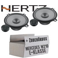 lasse W210 Heck - Hertz K 130 - KIT - 13cm Lautsprecher Komposystem - Einbauset passend für Mercedes E-Klasse JUST SOUND best choice for caraudio